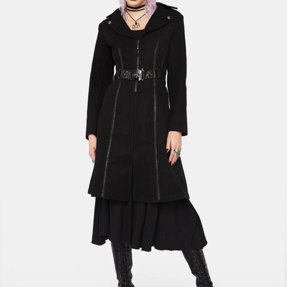 Punk Rave Punk Handsome Military Long Coat - Medium - NWT
